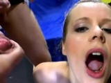 Muscly amateurs group sex