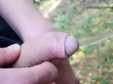 Pissing Outdoors with my Big Dirty Dick