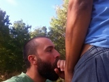 Big Cock Blowjob Outside