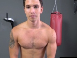 Hot Czech Boy Flexes and Shows Cock