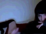 Self-Sucking Crossdresser Blasts Cum in Mouth