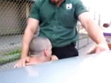 Daddy's Outdoor Lunch Break Blowjob